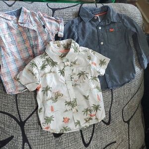 Boys dress shirts size 12 months
